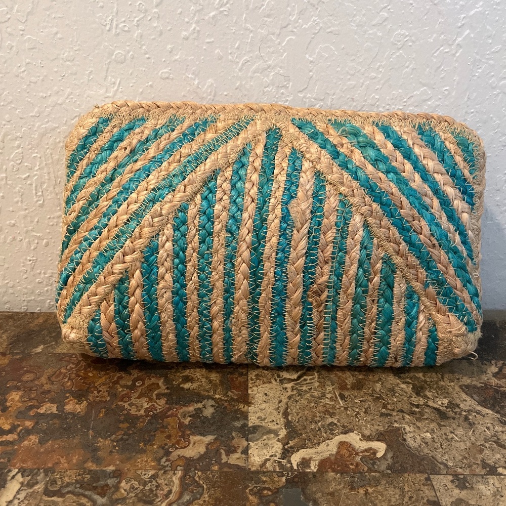 100% JUTEN hand purse